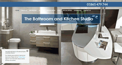 Desktop Screenshot of bathroomkitchenstudio.co.uk